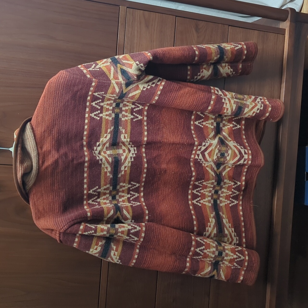 Pendleton Beacon Rock Wool Reversible Chore Coat - image 6